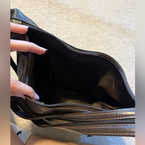 Mouflon Leather Shoulder Bag - Picture 6 of 6